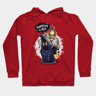 Traveling Light Cartoon Character Hoodie